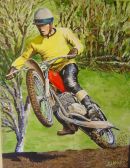 Rob Hooper commissions Joel Robert Painting.